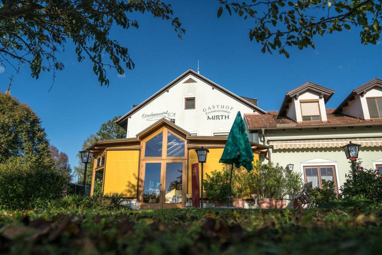 Kirchenwirt Mirth Hotell Eltendorf Exteriör bild